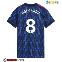 Ženske Nogometnih dresov Arsenal Martin Odegaard #8 Gostujoči 2025-26 Kratki rokavi